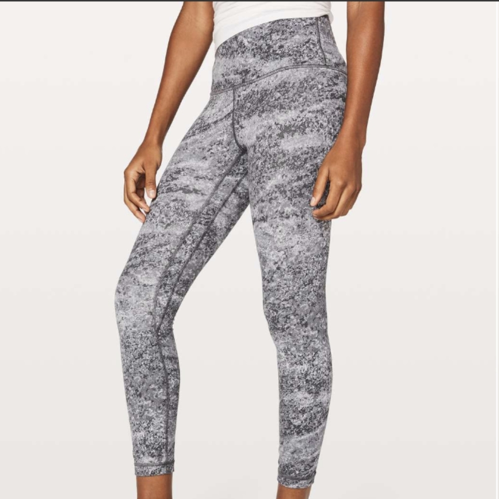 Lululemon Align Pant II 25" Area Ice Grey